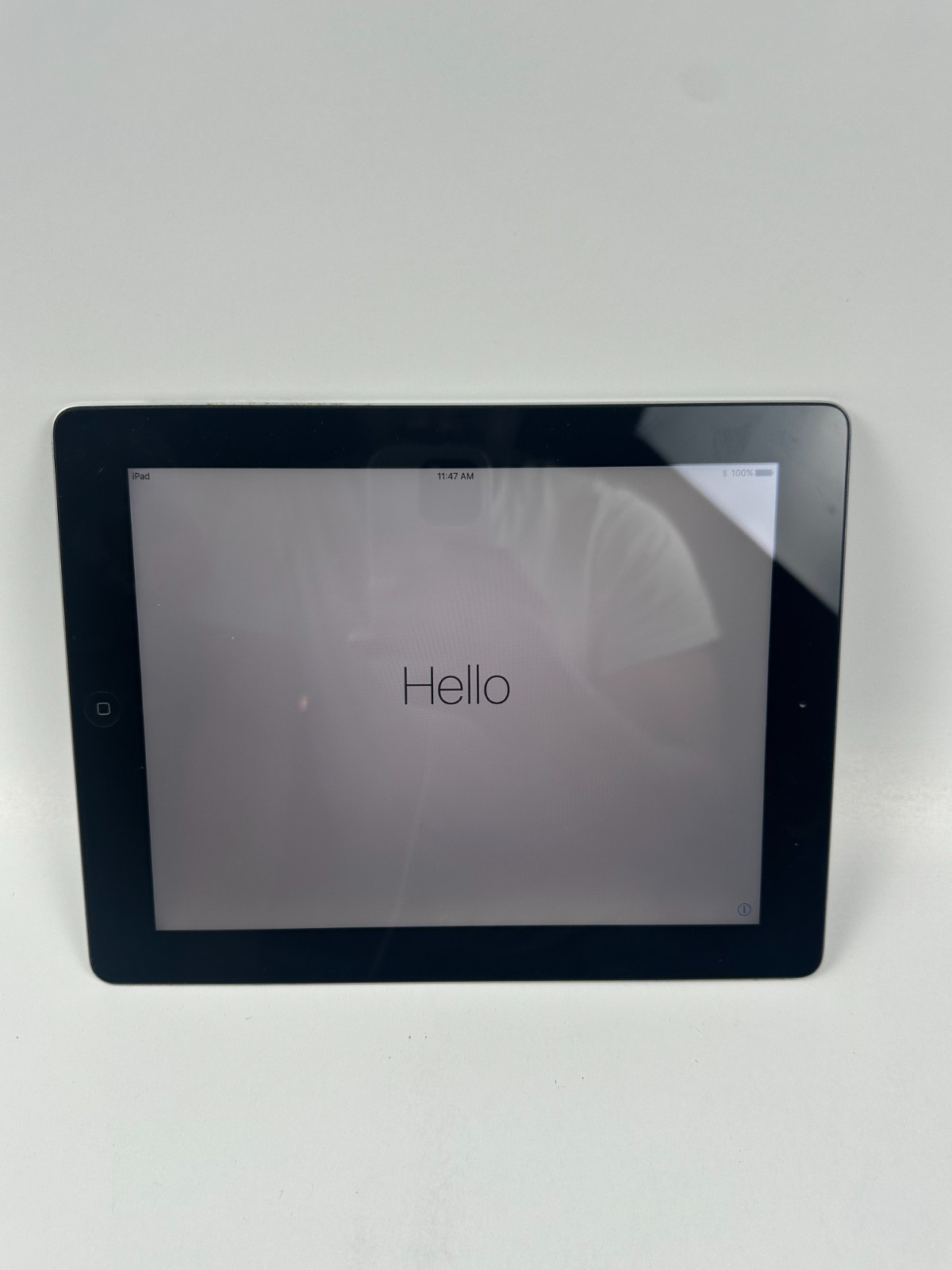 BLACK WIFI + 4G, 9.7" APPLE iPad 4th GEN, 16GB *no charging cord*
