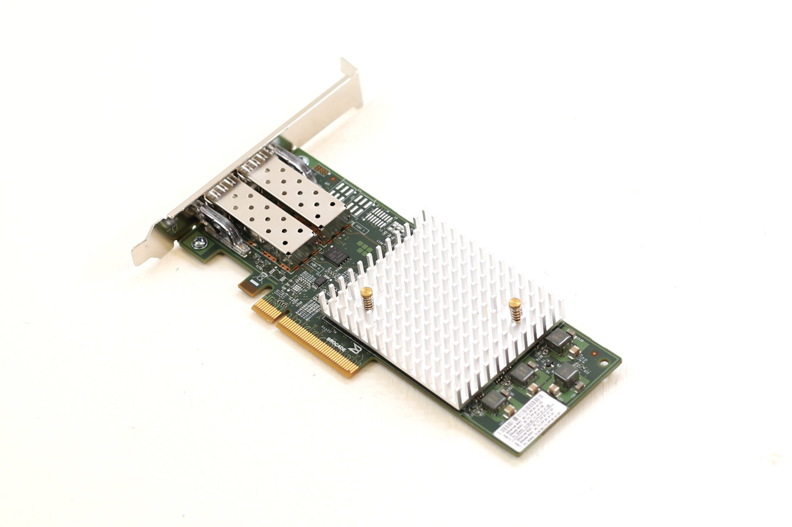 Brocade 18602 Dual-Port 16GbE SFP PCIe Host Bus Adapter P/N:80-1006033-03 Tested