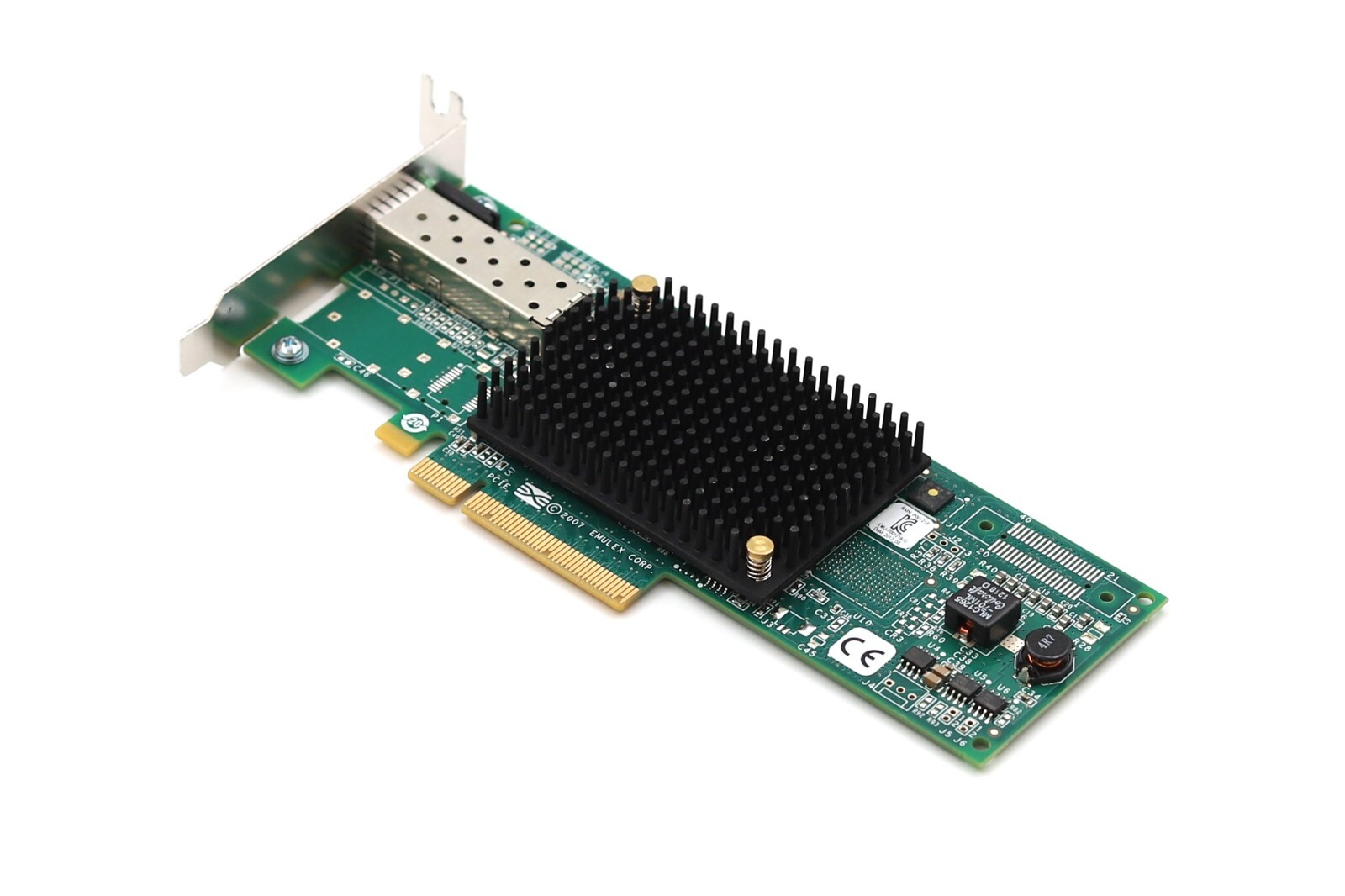 Emulex LPE12000 Single-Port 8GbE SFP PCIe Host Bus Adapter P/N: P002181-04B