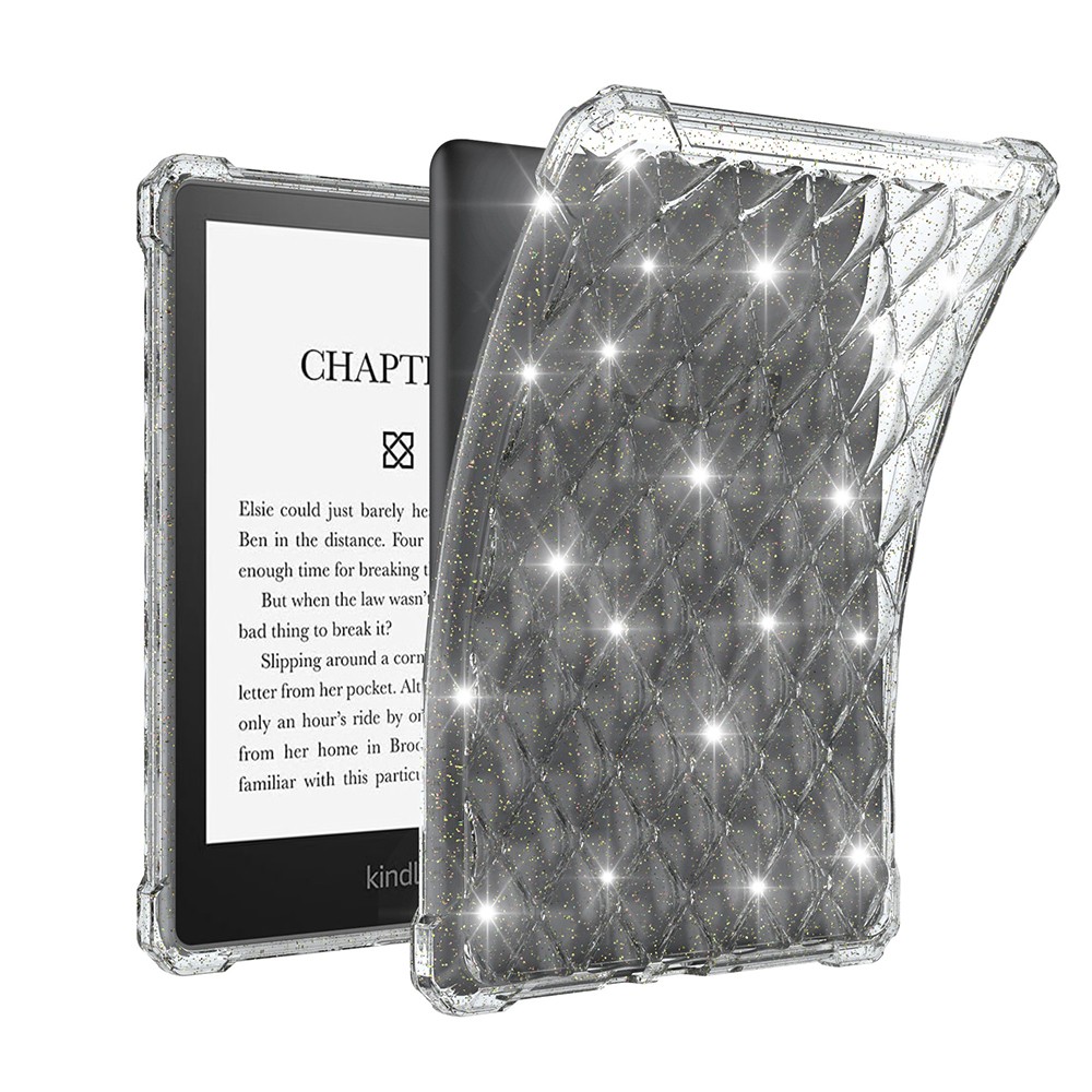 Bling Clear Soft Case Glitter Cover For Kindle 12th 11th Oasis Paperwhite 6/5/4