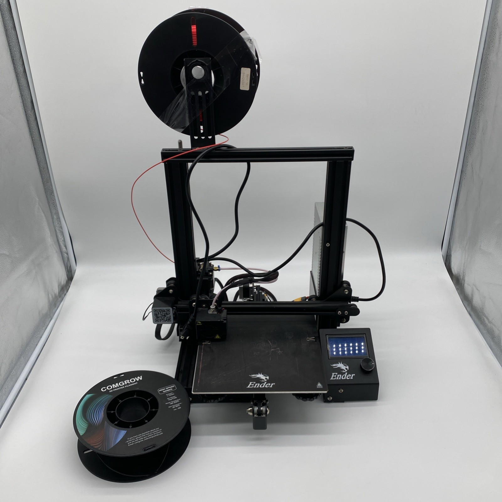 Creality Ender-3 3D Printer And Extras Works Great