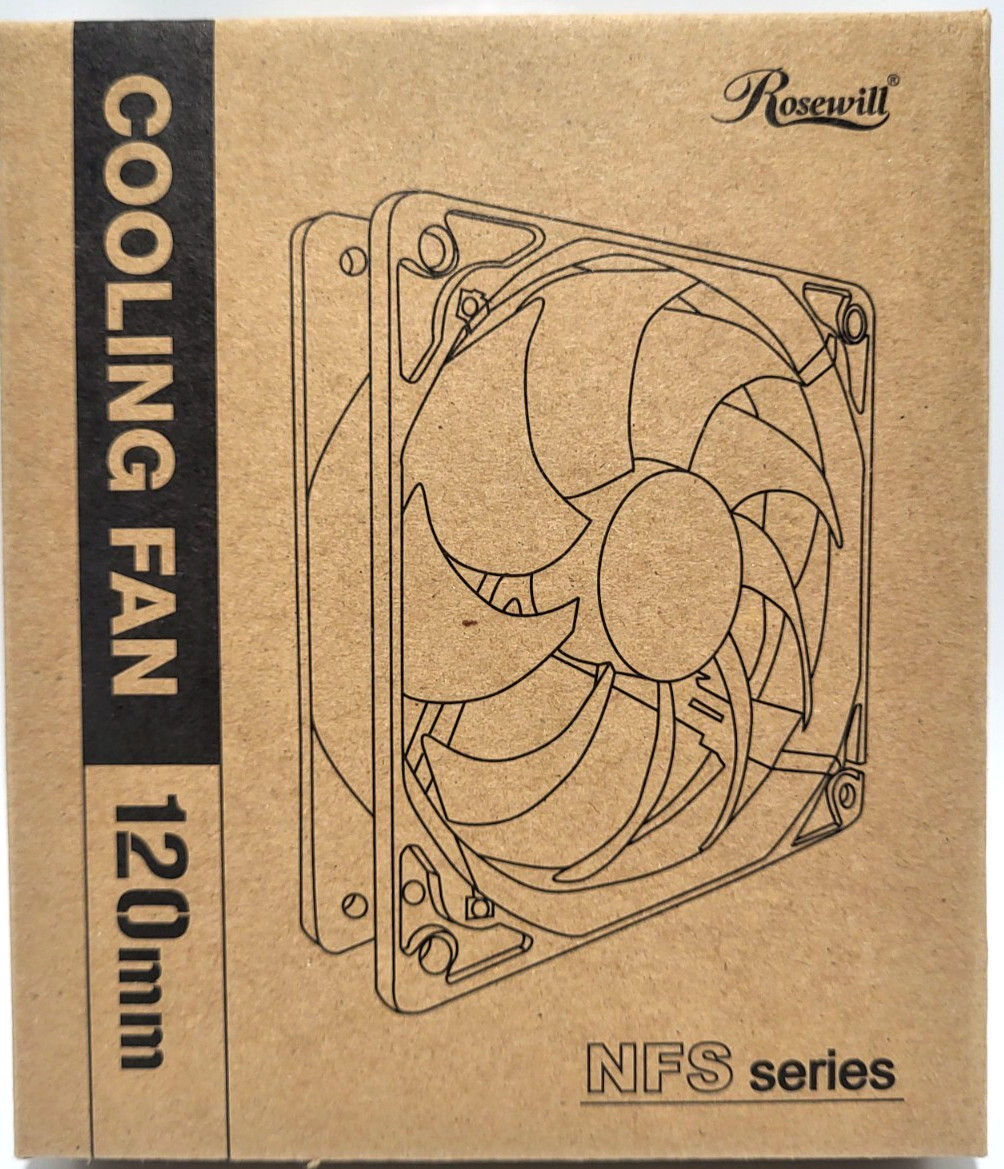 Rosewill RFTL-131209 120mm Computer Case Cooling Fan *NEW*