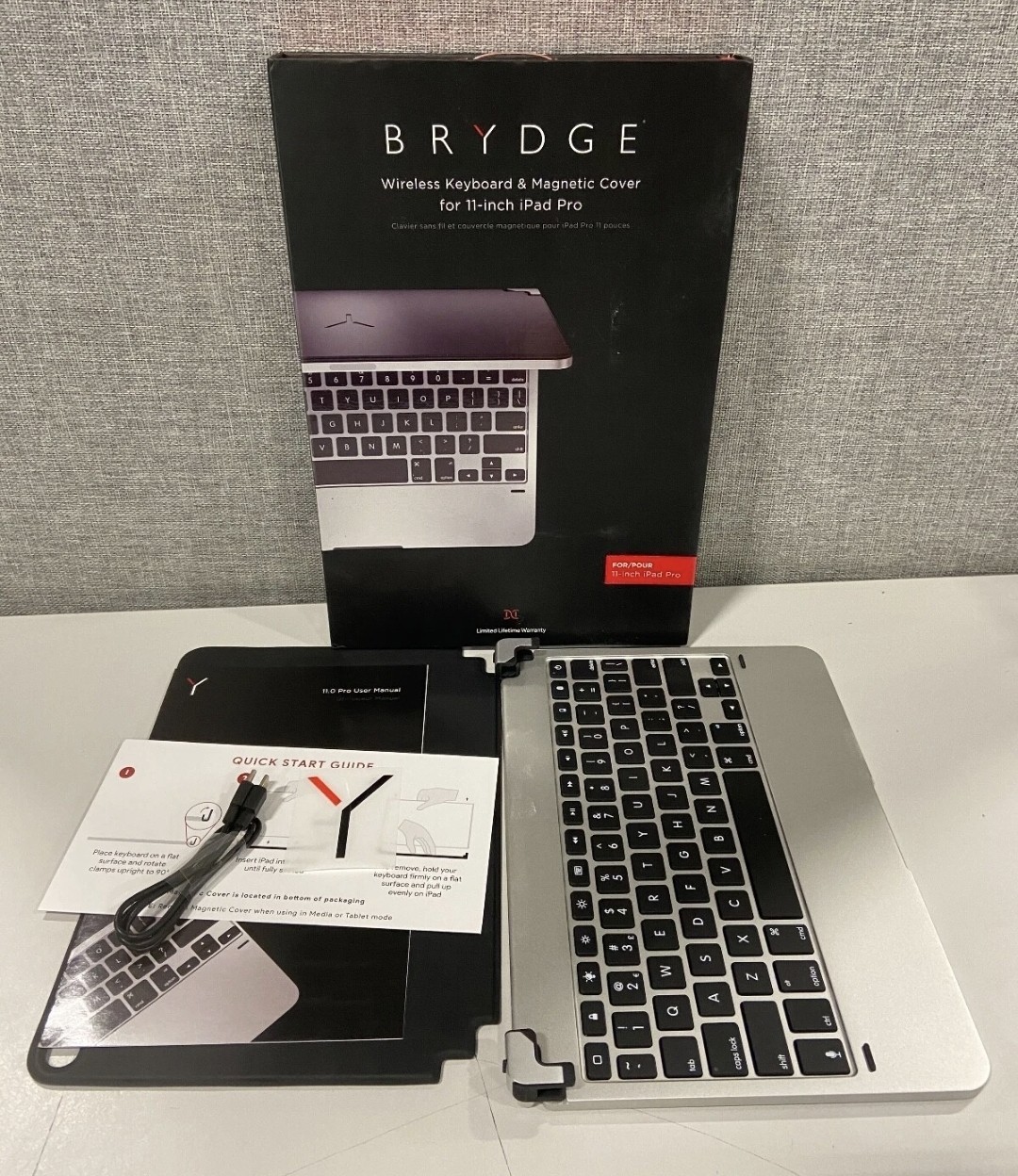 Brydge BRYTP6022 Pro +12.9 Magnetic cover Wireless Keyboard