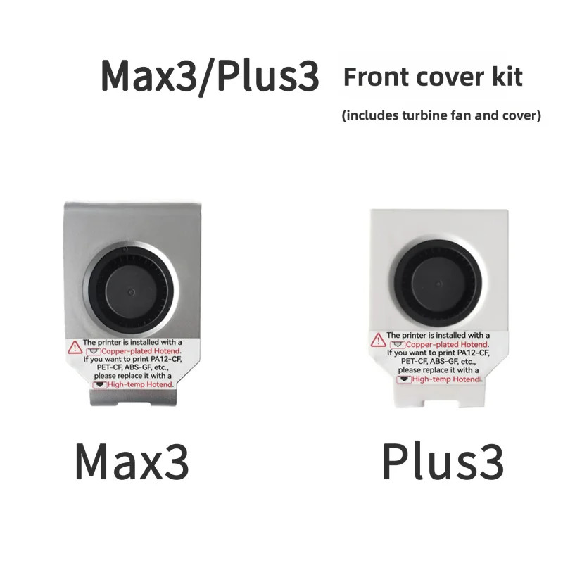 original front cover kit for QIDI Max3/Plus3 3D printer