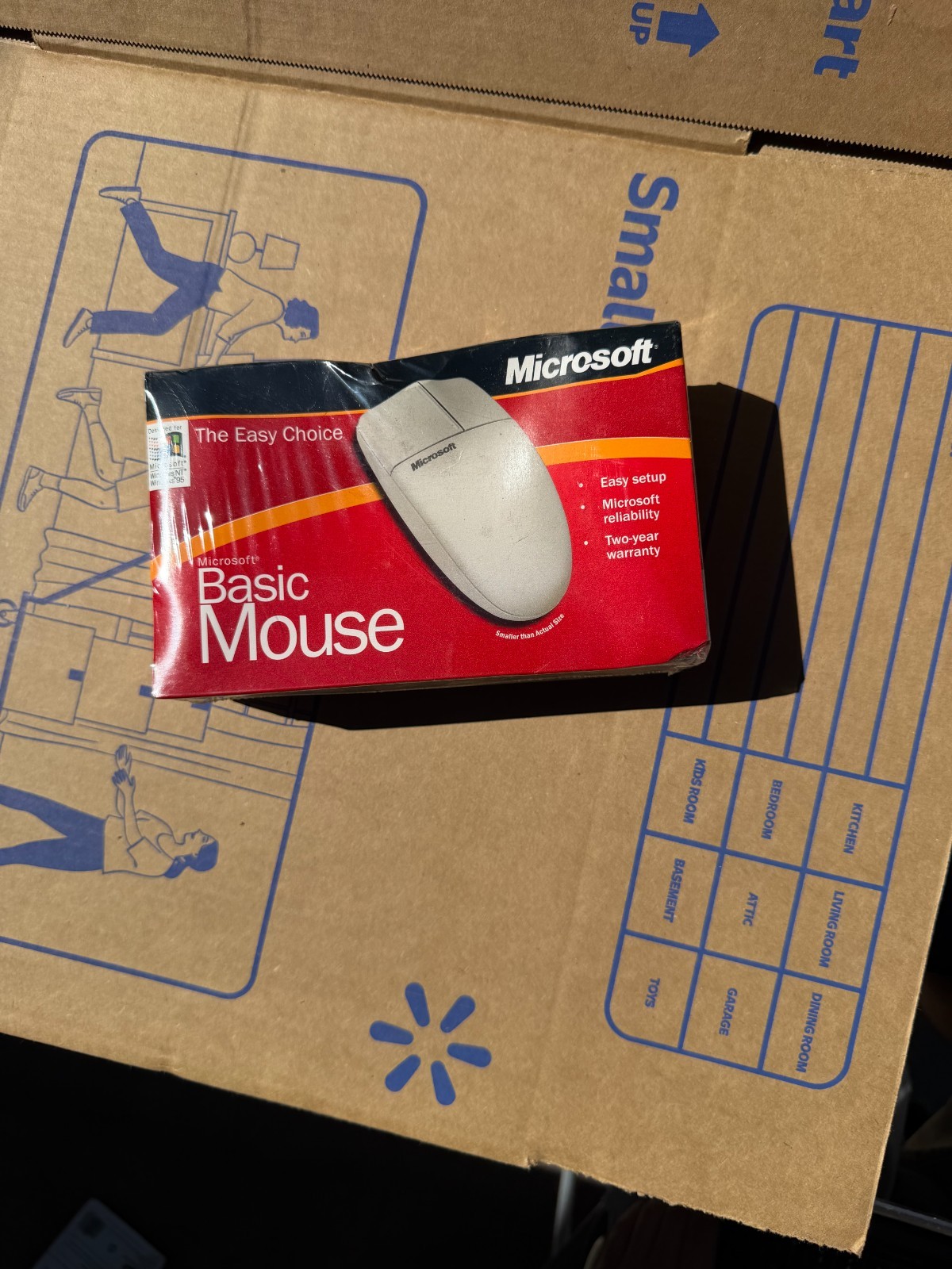 Vintage Microsoft Basic Mouse NEW SEALED