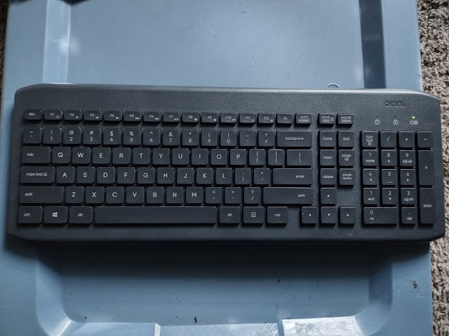 Onn Wireless Keyboard Black Computer Keyboard 100009054 Pre owned Black Color 