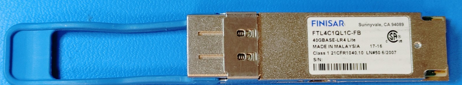 Finisar FTL4C1QL1C-FB QSFP+ 40GBASE-LR4 Lite L. Temp 1310nm Transceiver