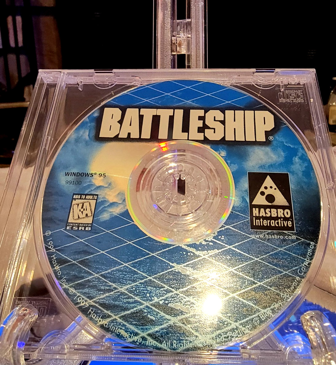 HASBRO Interactive BATTLESHIP PC Game CD-ROM original 1997