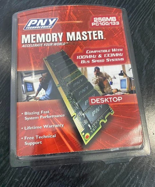 PNY Technologies Memory Master Upgrade Kit 256MB PC100/133  Computer Desktop