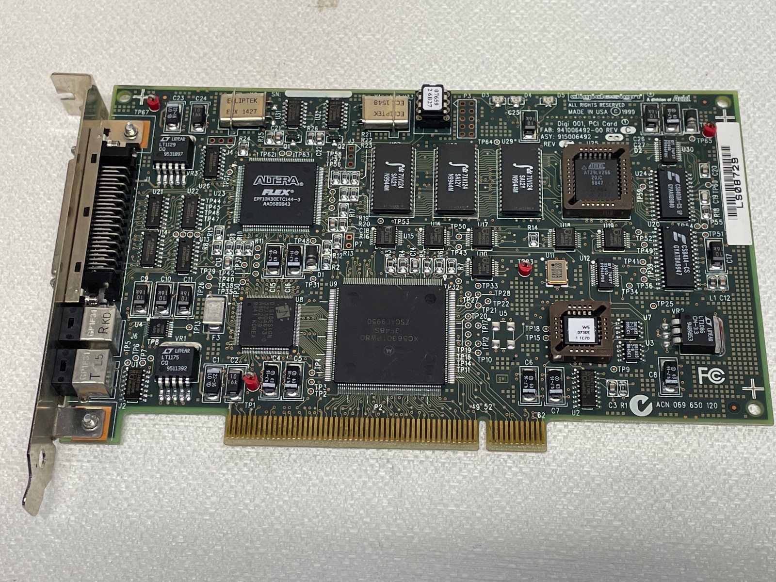 Digidesign DIGI 001 Audio Interface PCI CARD 941006492-00 - Apple Mac