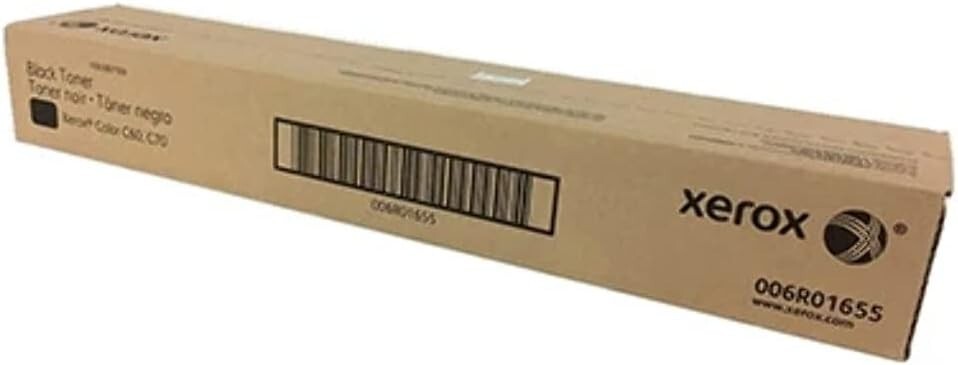 Xerox Black Toner Cartridge (30,000 Pages) 006R01655 fits Color C60 / C70