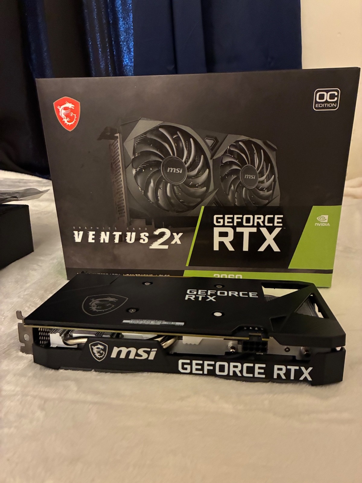 MSI NVIDIA GeForce RTX 3060 VENTUS 2X OC 12 GB GDDR6 Graphics Card