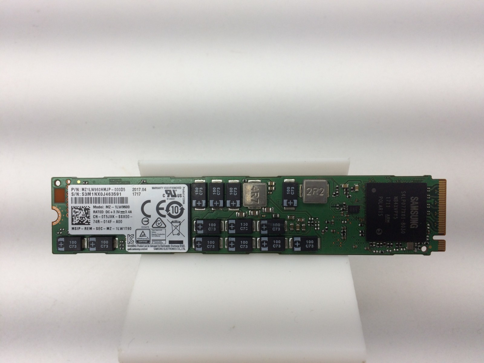 Samsung 960GB M.2 22110 NVMe PCIe 3.0 x4 Enterprise SSD MZ-1LW9600 Great