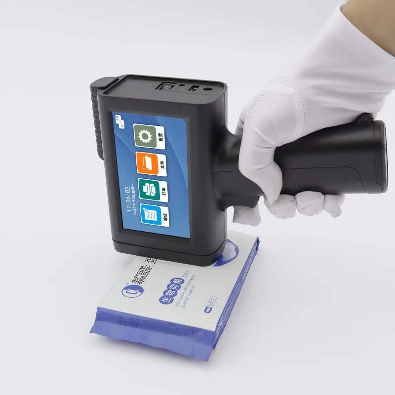 12.7mm 25 Languages Cheap Price Logo Date Handheld Inkjet Printer