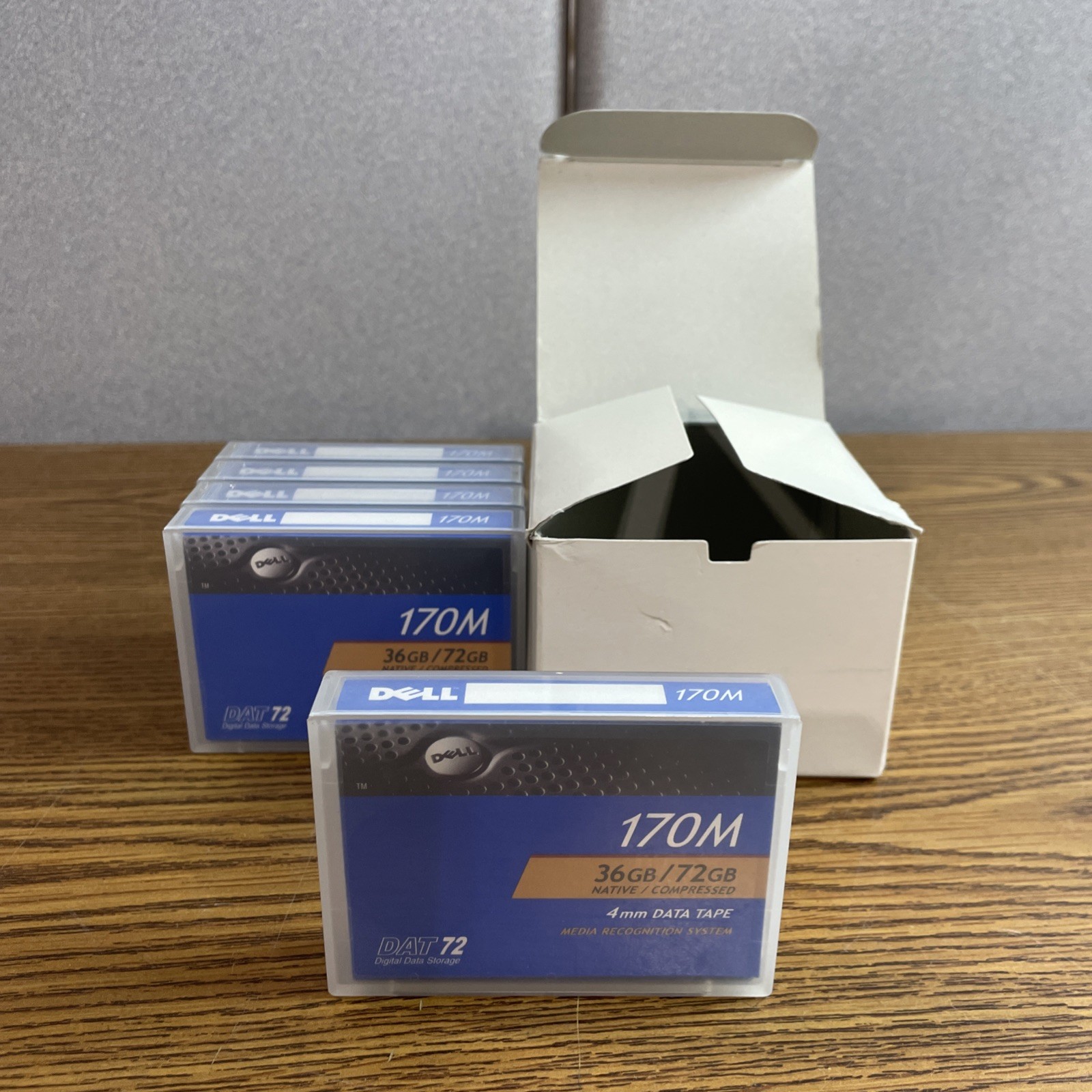 5 pack DAT72 Tape Cartridge Dell DAT72-170M