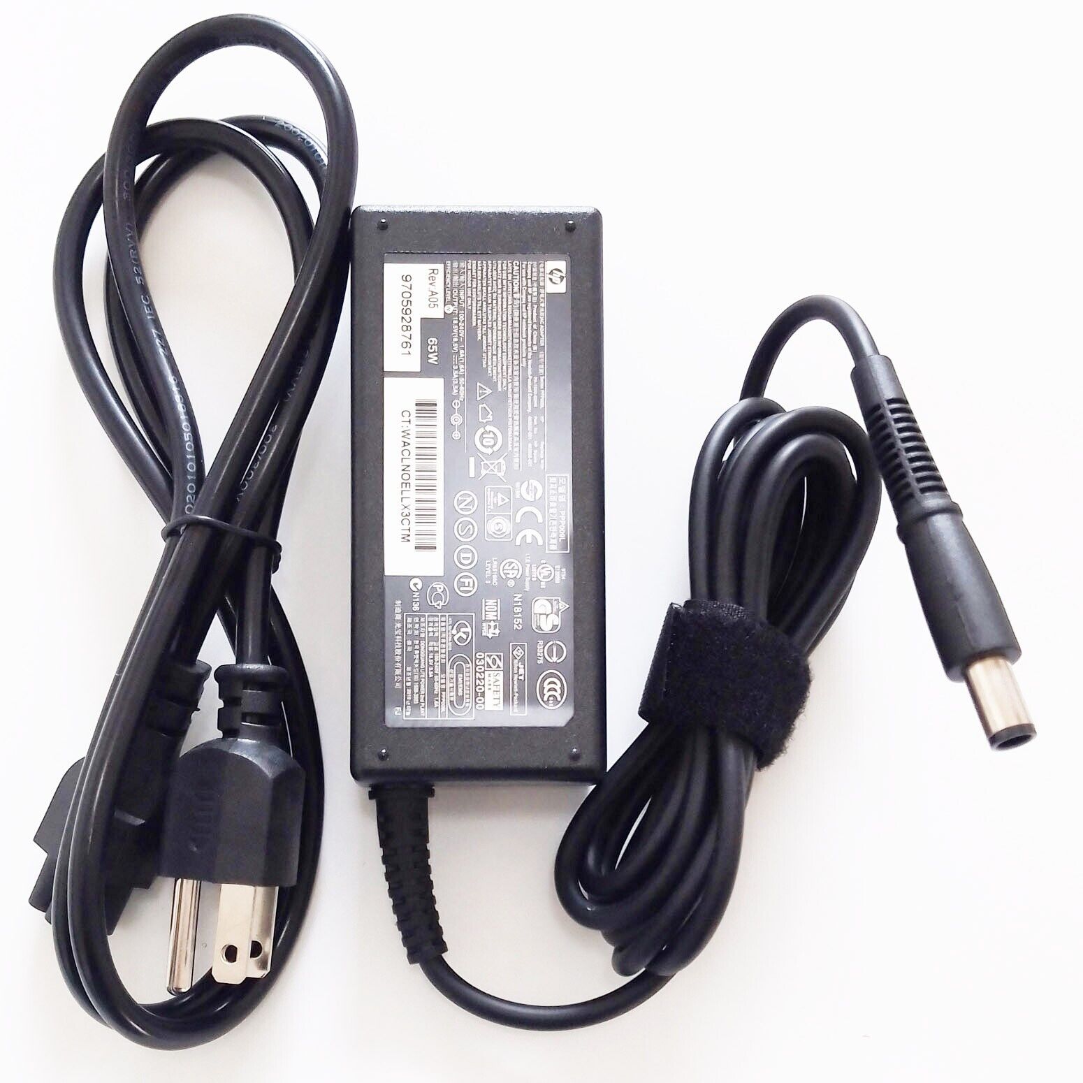 Genuine OEM 18.5V 65W Power Supply Charger For HP/Compaq 6730s 6735b 6735s 6830s