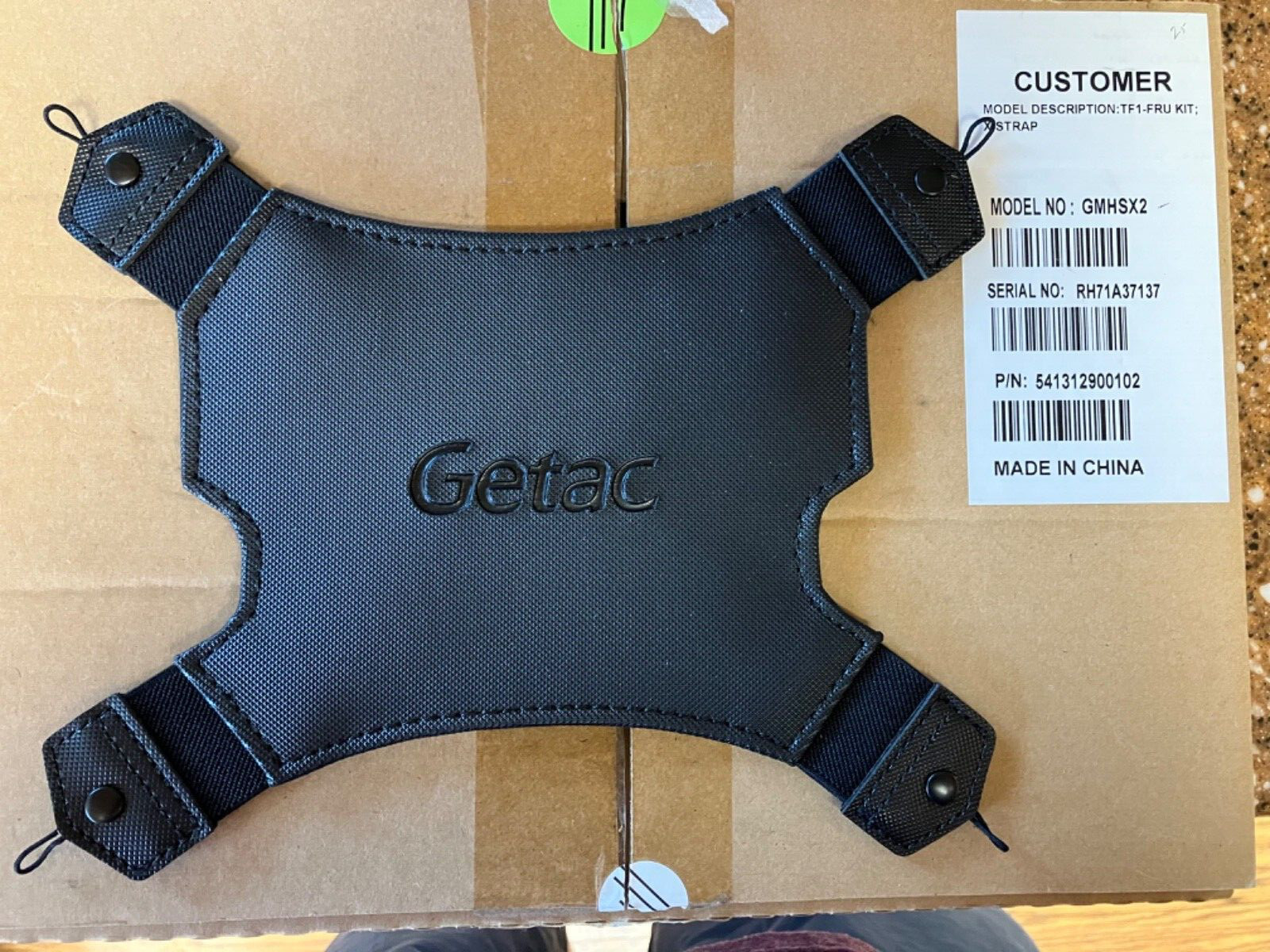 Getac V110 x-strap tablet hand strap