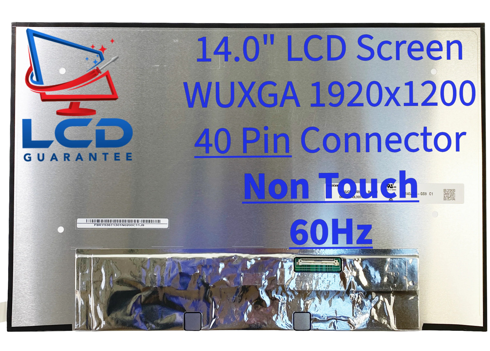 Innolux N140JCN-GS9 14" On-Cell Touch WUXGA 40 Pin Laptop LCD Screen Display