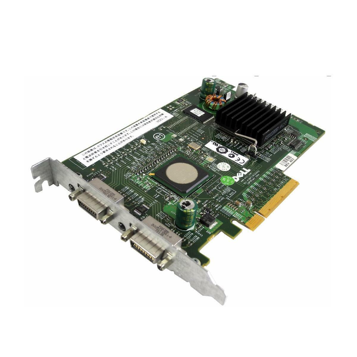 DELL PERC 5/E 3Gb/s PCI-E x8 SAS Controller Dell P/N: 0FD467, 0M778G