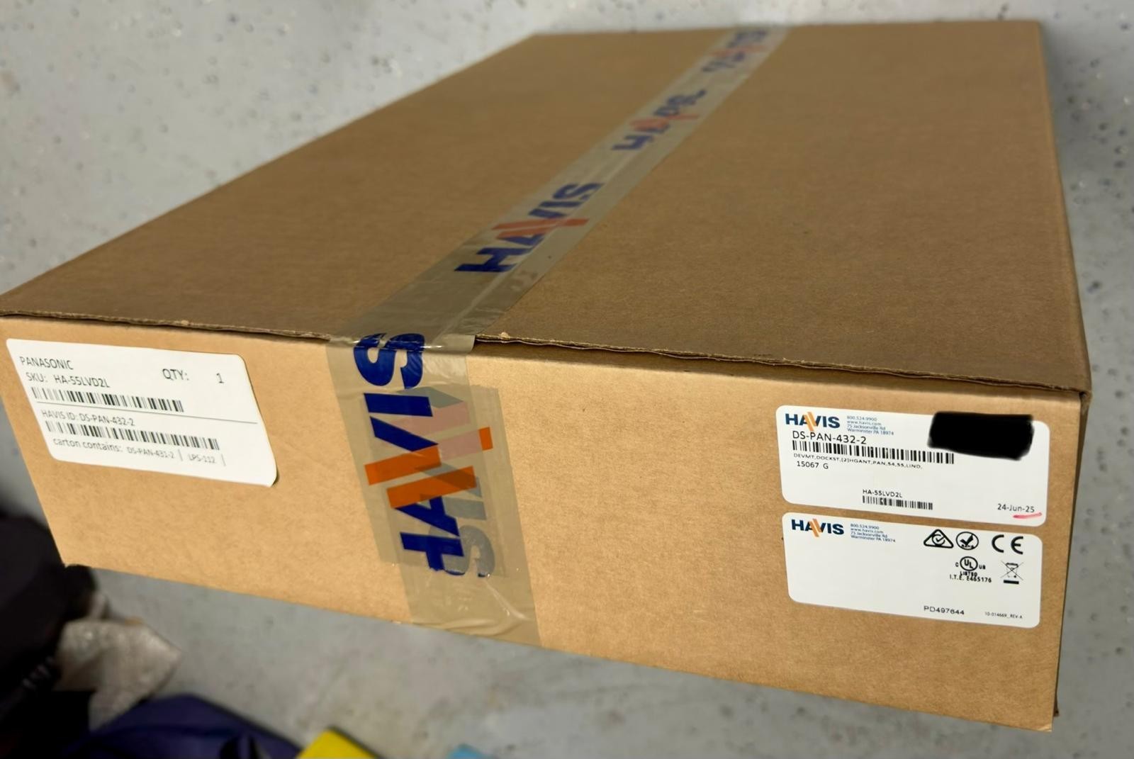 HAVIS Docking Station DS-PAN-434-2  For Panasonic TOUGHBOOK 54 & 55 Laptops NEW