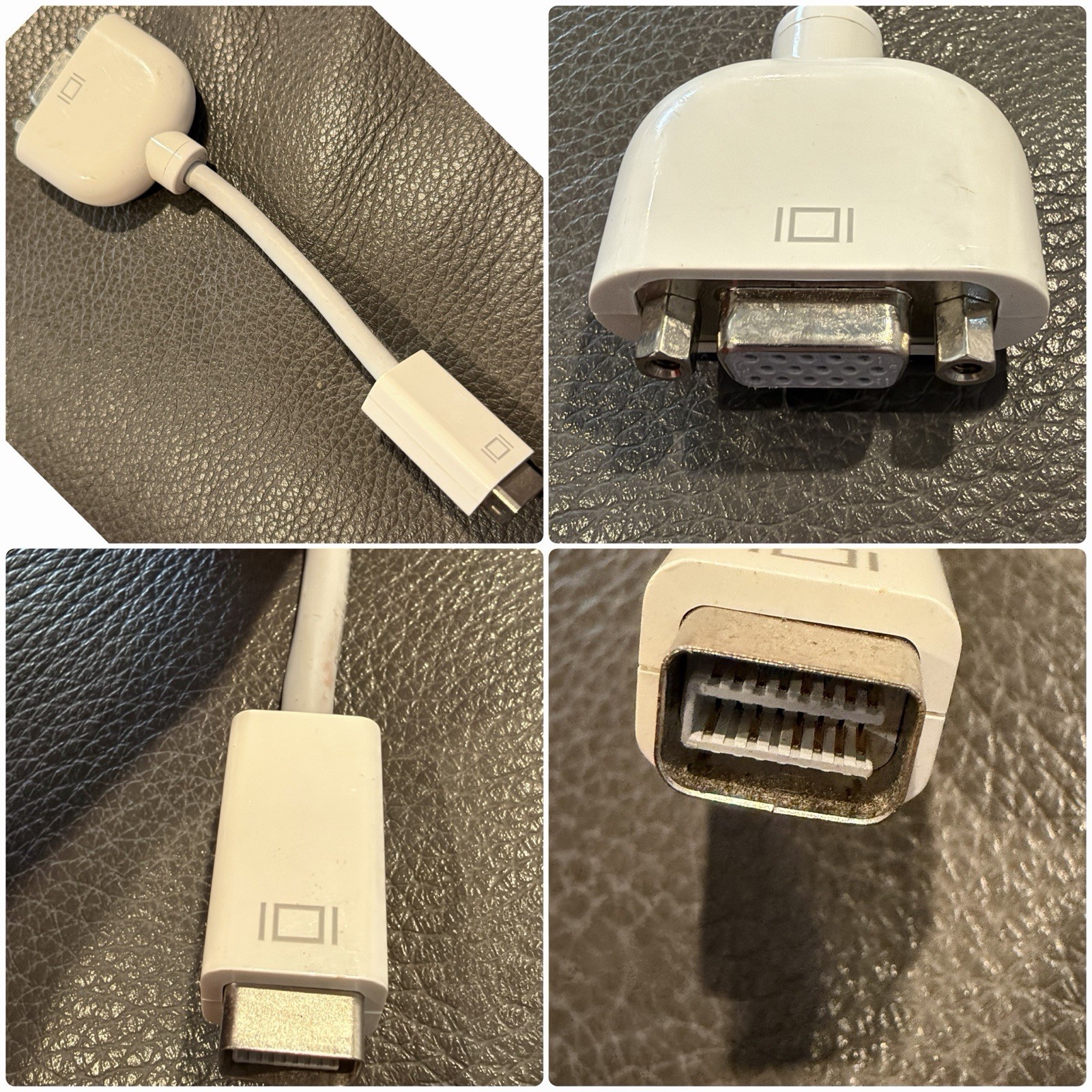 Apple Mini Display Port DP to VGA Adapter For iMac MacBook Desktop OEM