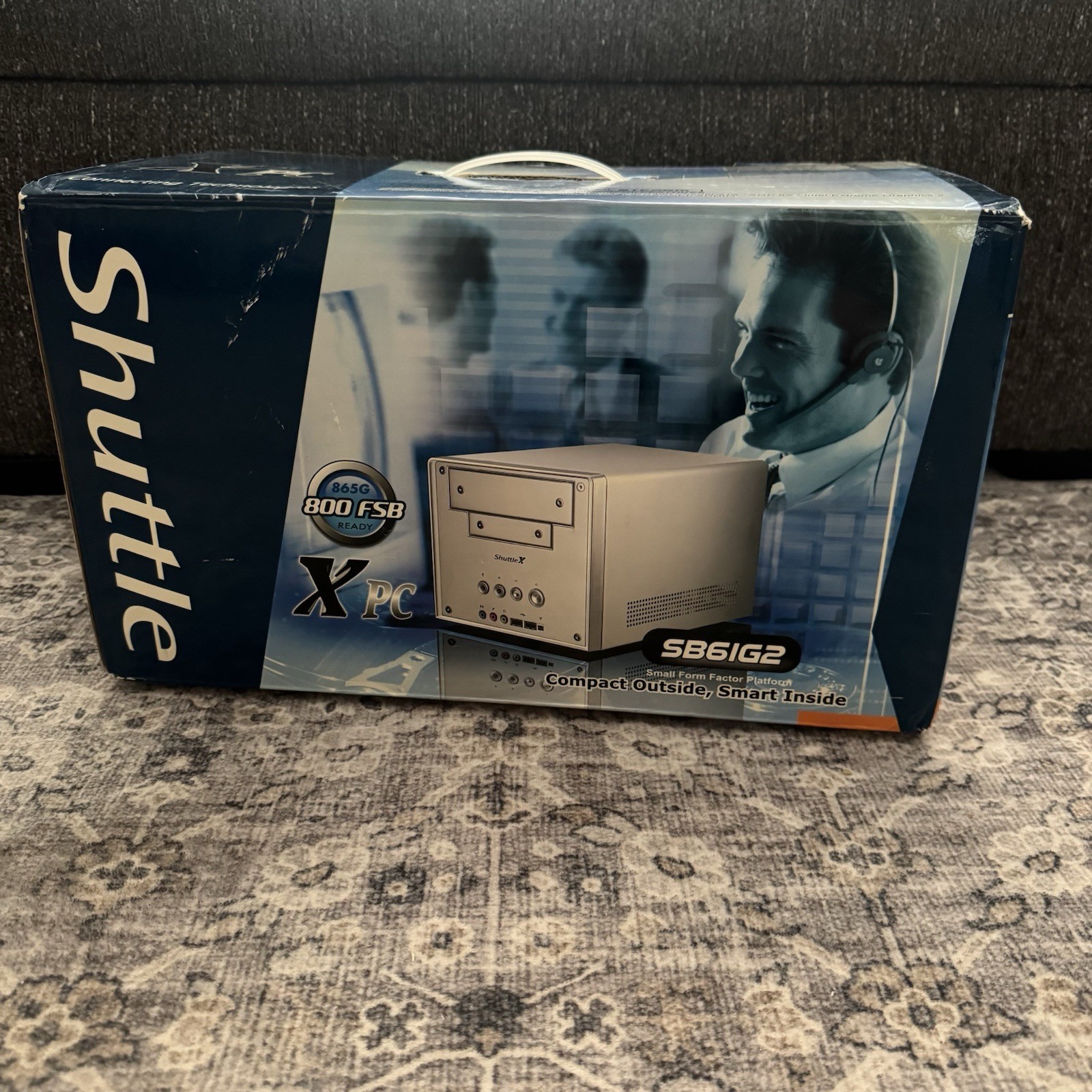 Shuttle XPC SB61G2 Retro Gaming Mini PC Desktop Untested READ