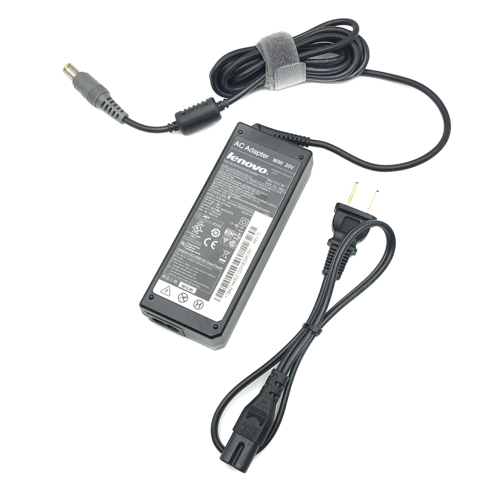 Genuine Lenovo IBM 90W AC Power Supply Adapter 42T4430 42T5283 20V 4.5A Charger