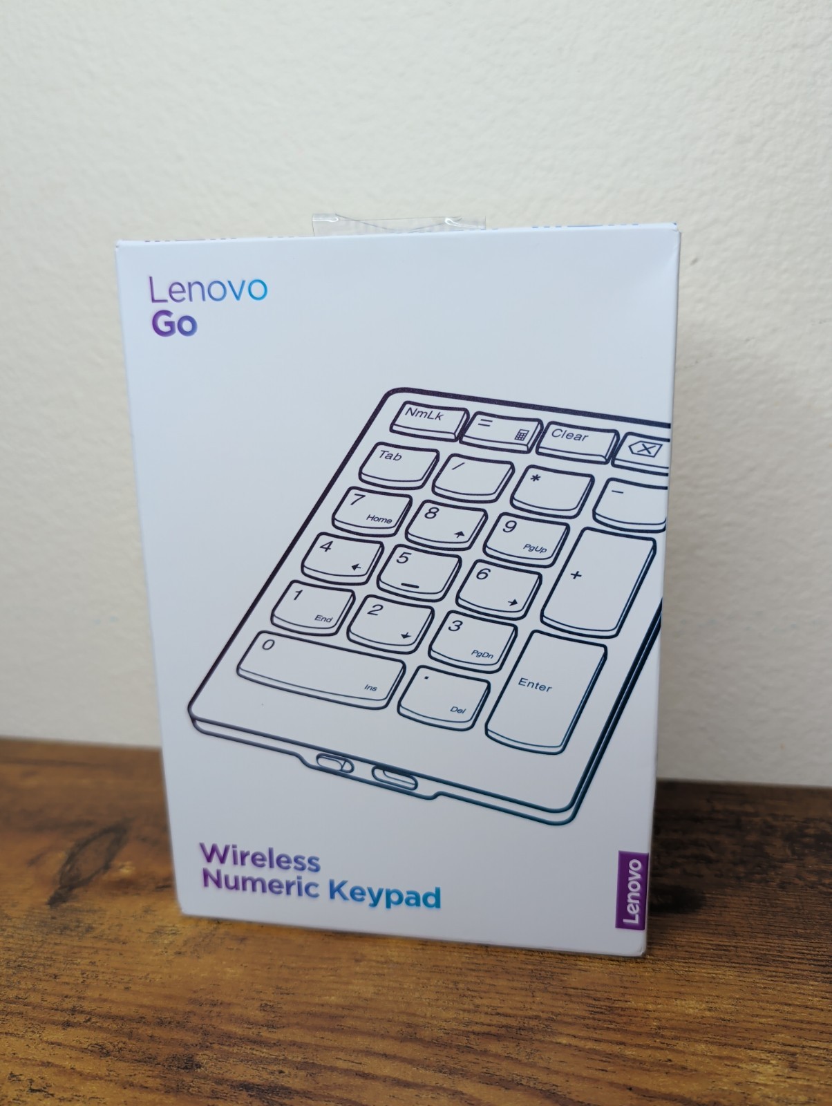 Lenovo - 4Y41C33791 - Lenovo Go Wireless Numeric Keypad - Wireless Connectivity