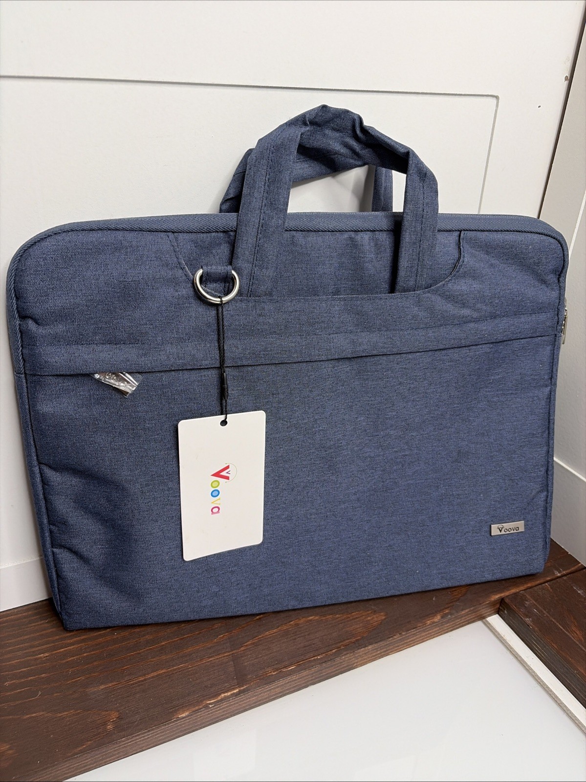 Voova 16 Inch Water Resistant Laptop Sleeve Bag Blue w/ Strap NWT