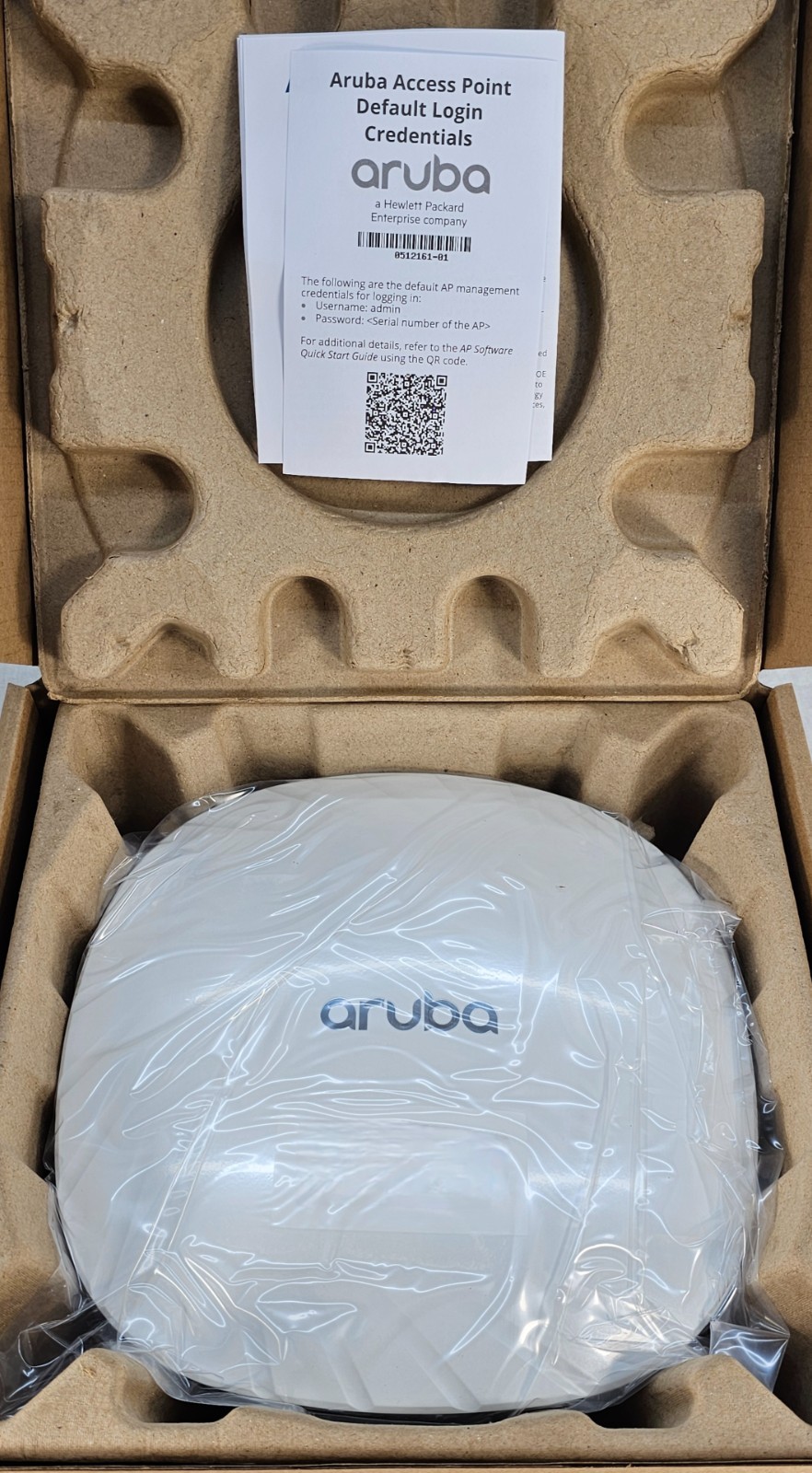 JZ337A HPE Aruba AP-535 (US) Unified 4x4:4 802.11ax Access Point - NEW