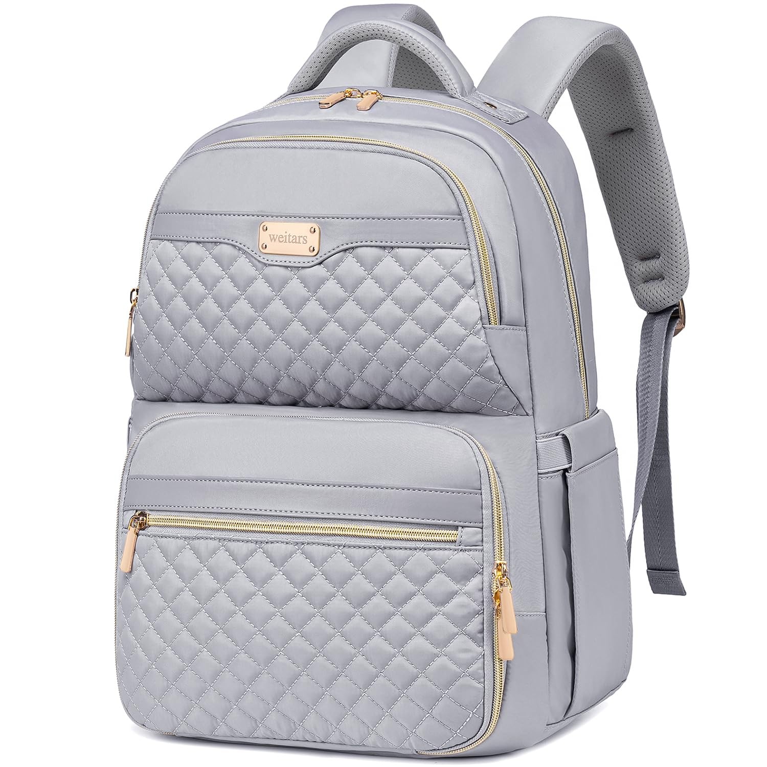 Weitars Lunch Backpack, Insulated Cooler Backpack 15.6 Inch Large, Gray