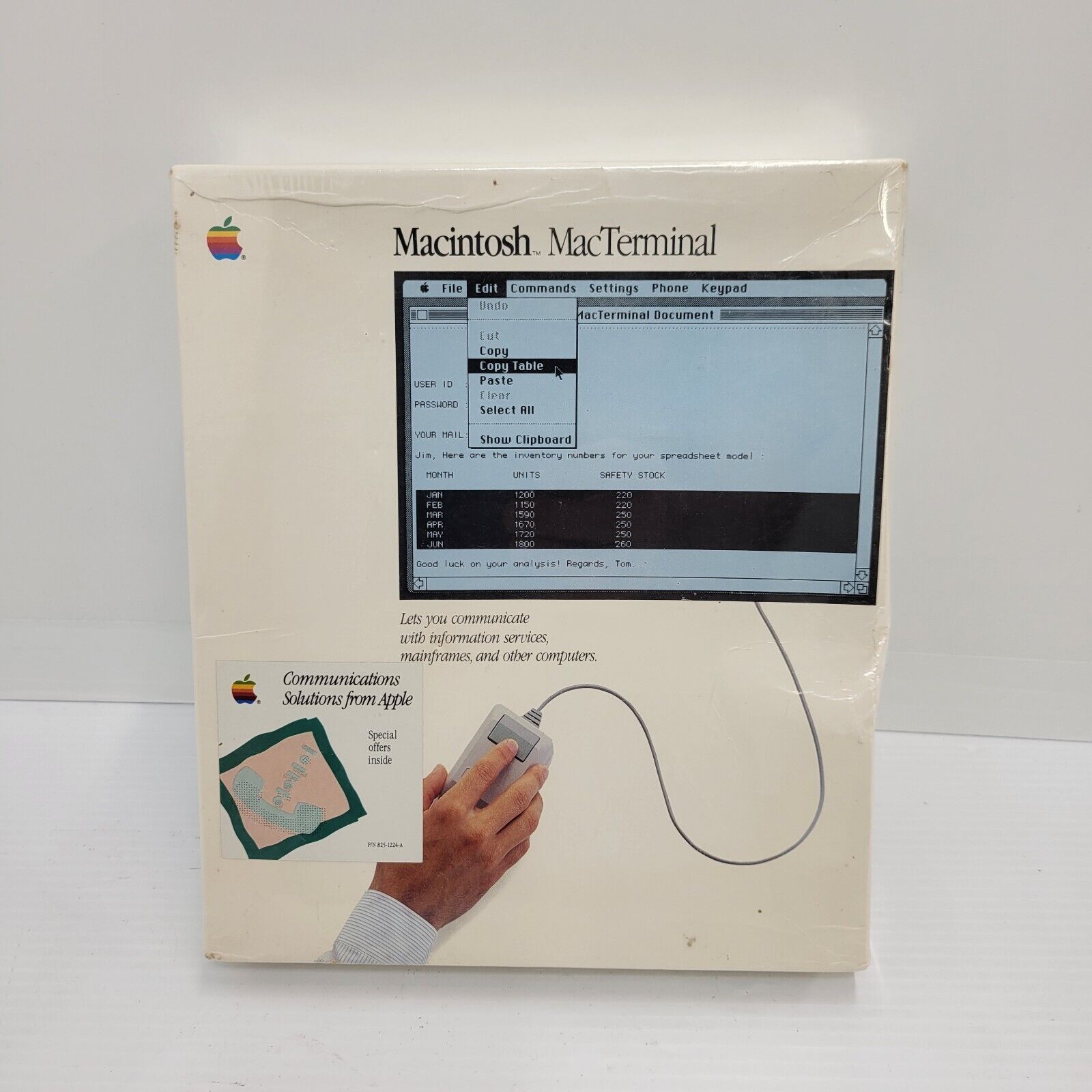 MacTerminal P\\N M0521 C  for Vintage Macintosh APPLE - New Old Stock