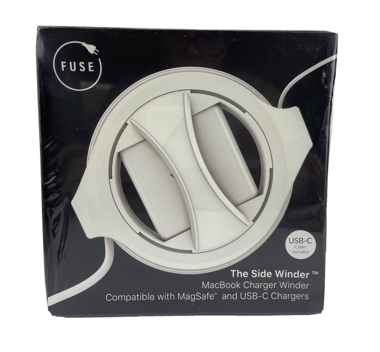 NEW Fuse Reel The Side Winder USB-C Original MacBook Charger Organizer & Travel