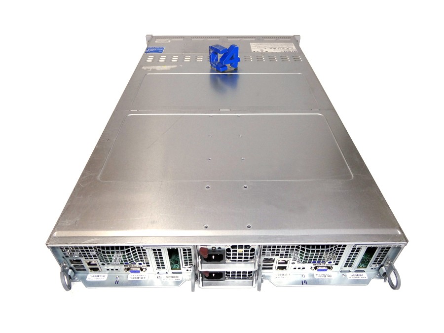 SUPERMICRO CSE-827 DN NUTANIX 2x X10DRT-P w/ BPN-8S3008N42U, Dual PSU, Trays, No
