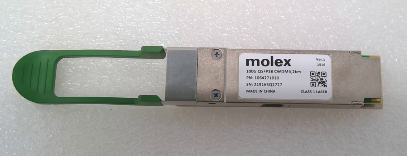 MOLEX 100G QSFP28 CWDM4 2km 1064271020/20 Transceiver Module