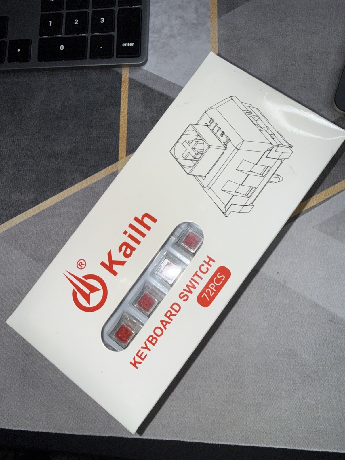Kailh Keyboard Switch 72pcs