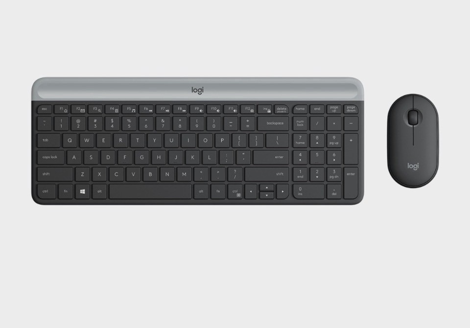Logitech MK470 Slim Wireless Combo - Graphite