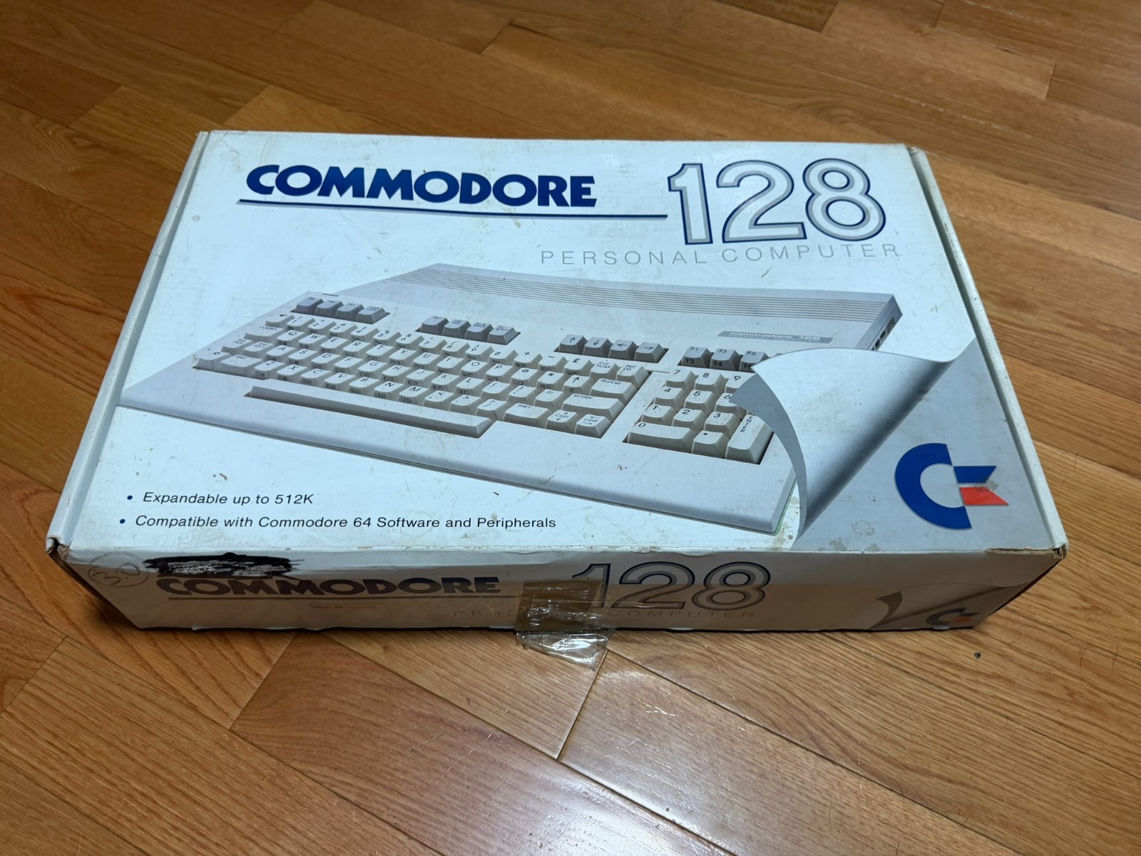 ** Commodore 128 Computer w/ Power Supply, Manuals, Box, JiffyDOS