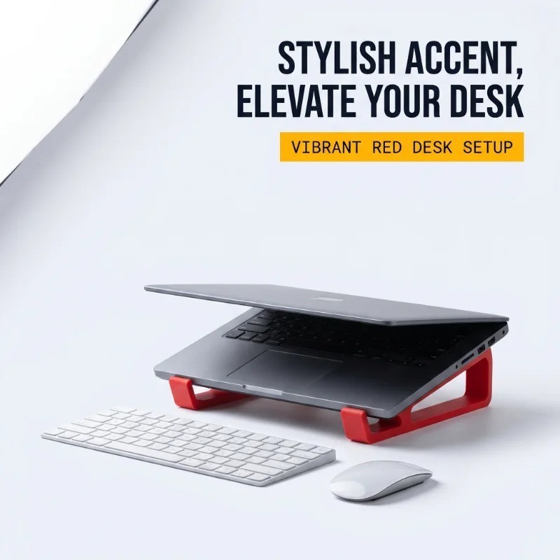 2Pcs Portable Laptop Stand for Desk – Compact Notebook Holder for Home, Office &