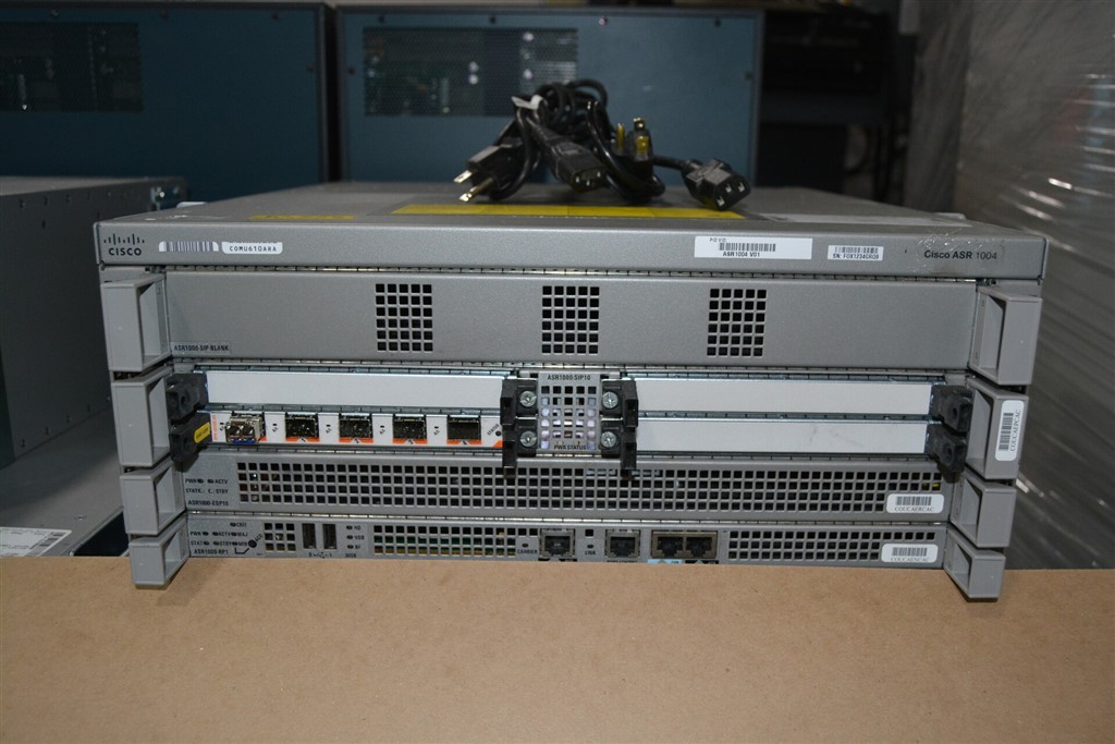 CISCO ASR 1004 ASR1004 V01 Service Router SEE NOTES