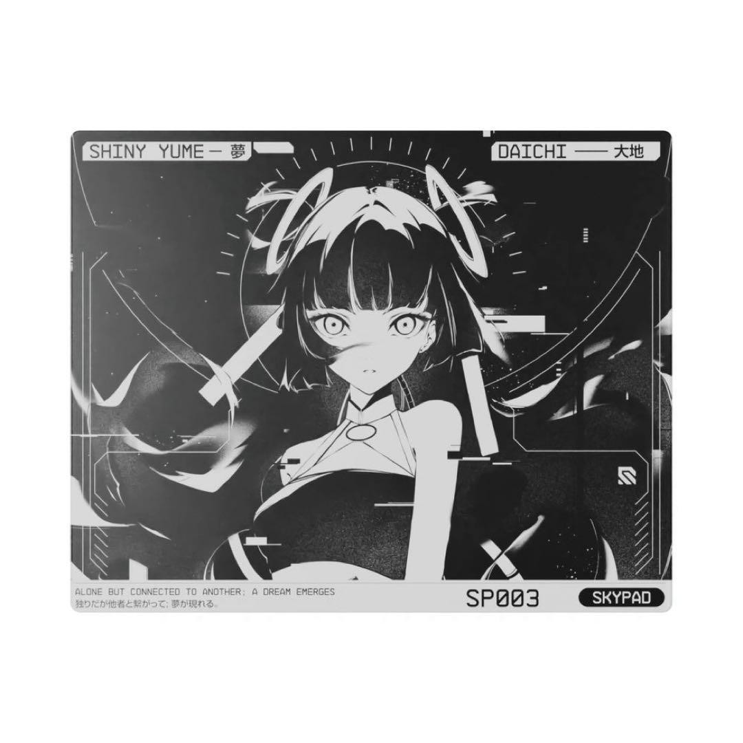 WALLHACK SKYPAD 3.0 XL SHINY YUME DAICHI SP003 Glass Gaming Mouse Pad JAPAN NEW
