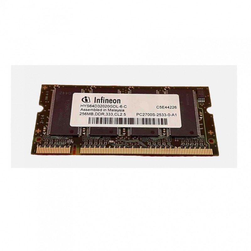 Infineon 256MB DDR SDRAM Module DDR-333MHz HYS64D32020GDL-6-C