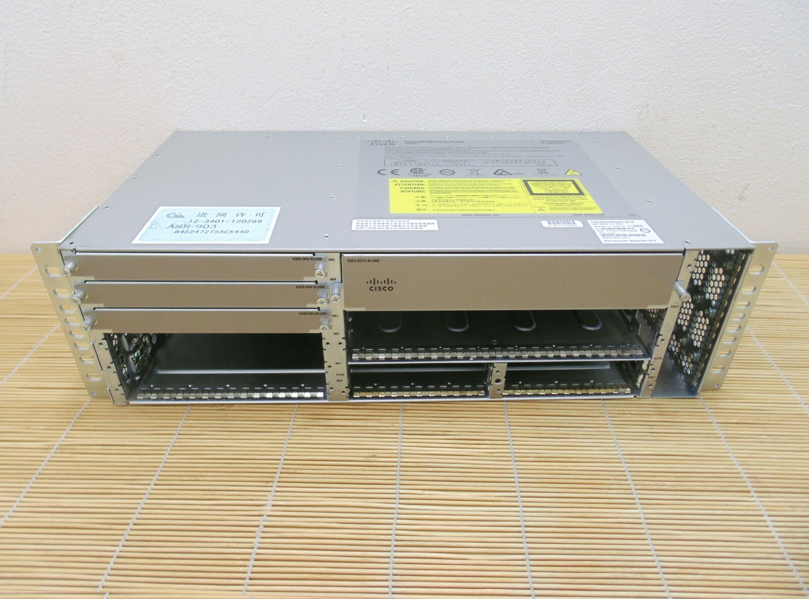 Cisco ASR-903 ASR 903 Router Chassis