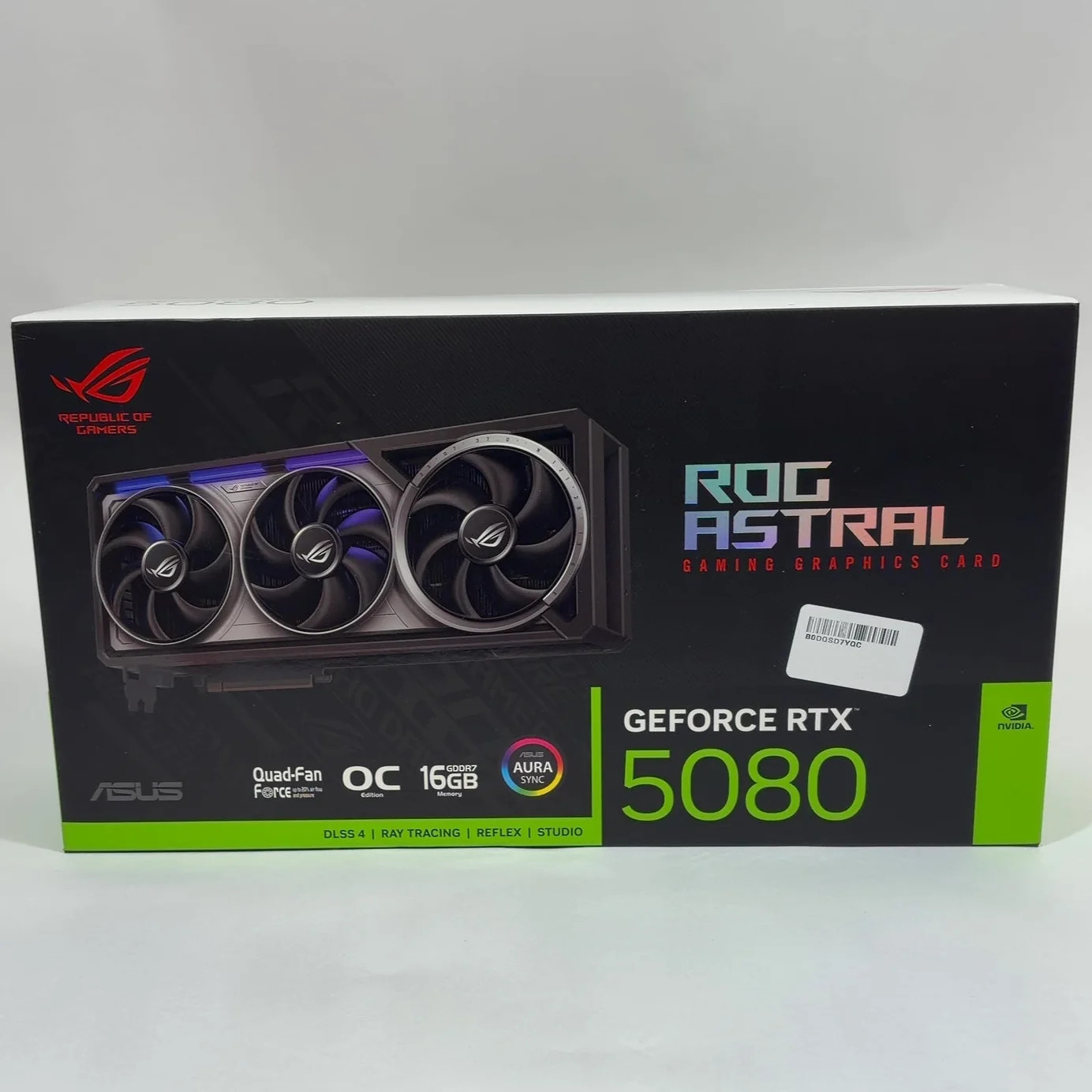 New Asus GeForce RTX 5080 ROG Astral 16GB GDDR7 Graphics Card 90YV0LV0-M0AA00