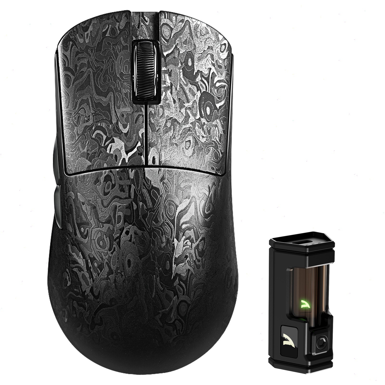ATTACK SHARK R11 Ultra 8K Carbon Fiber Wireless Gaming Mouse, PAW3950 MAX Sensor