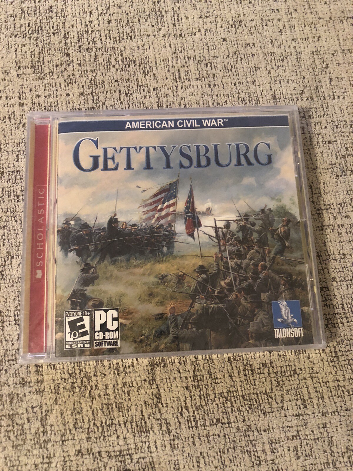 Scholastic American Civil War: Gettysburg PC CD-ROM SEALED