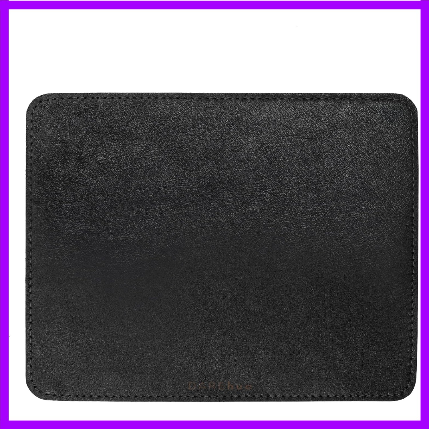 Full-Grain Leather Mouse Pad - Genuine Leather Mouse Mat with Non-Slip Backin...