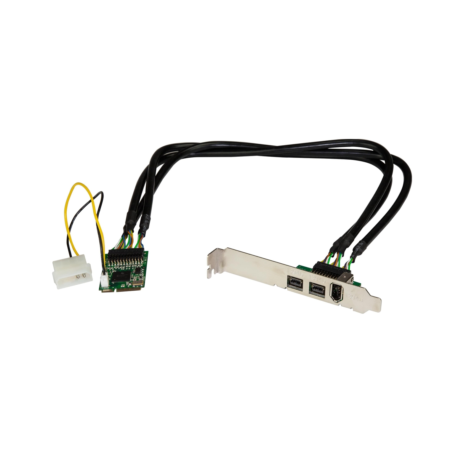StarTech.com 3 Port 2b 1a 1394 Mini PCI Express FireWire Card Adapter - FireW...
