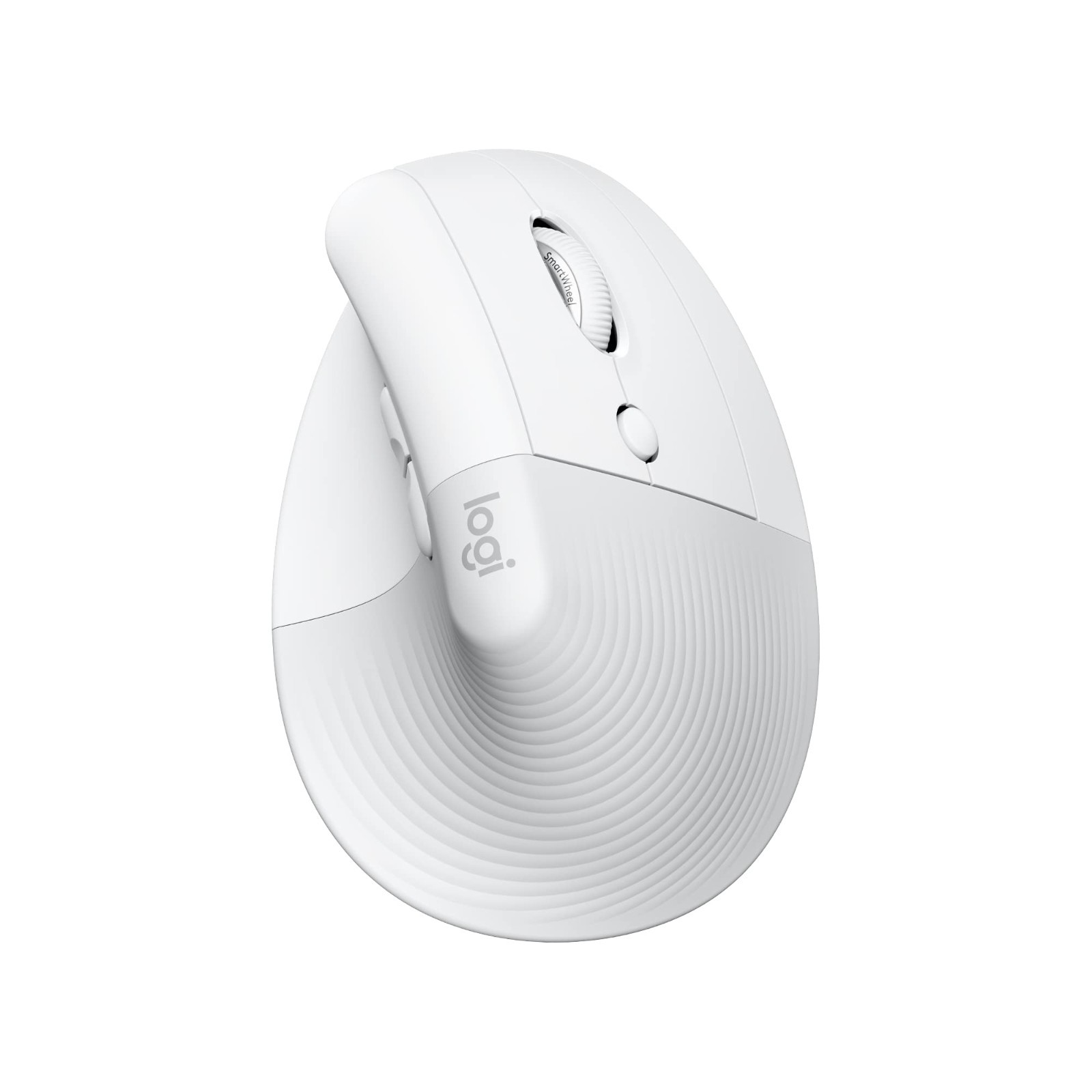 Logitech Lift for Mac 910-006471 Vertical Mouse Wireless Off-White 4000 Dpi