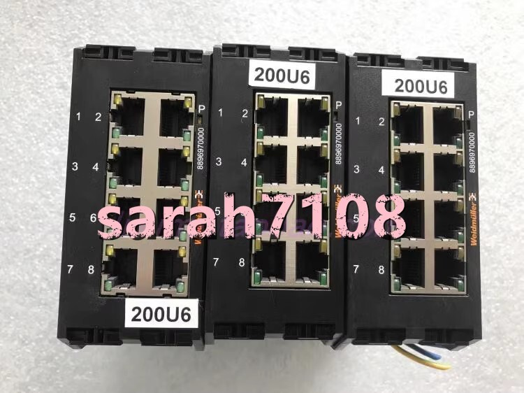 1PC USED Weidmuller IE-SW8-WAVE Fast Shipping By FedEx or DHL 